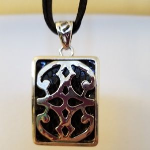 Cookie Lee 16"/19" Beautiful Silver-tone Necklace